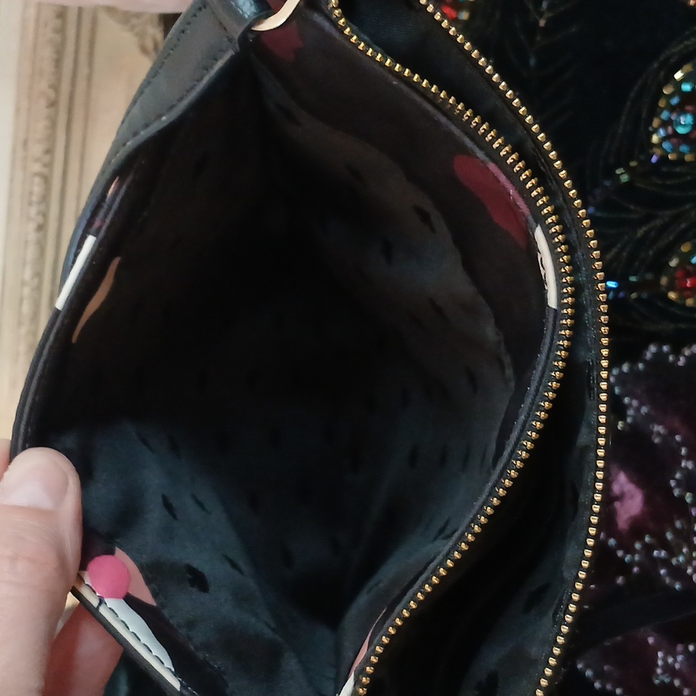 KATE SPADE Black Floral Crossbody Bag - Picture 11 of 13